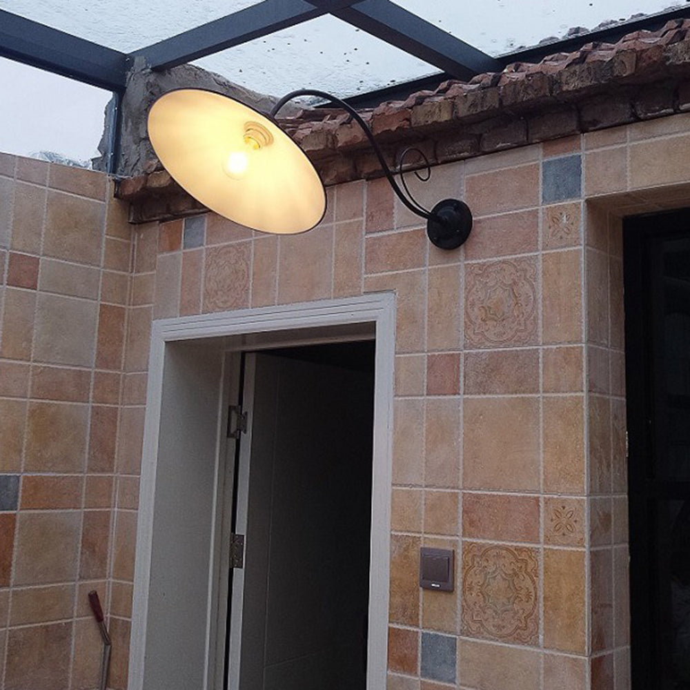 Vattentät Vintage-stil Utomhusljusarmatur, IP65