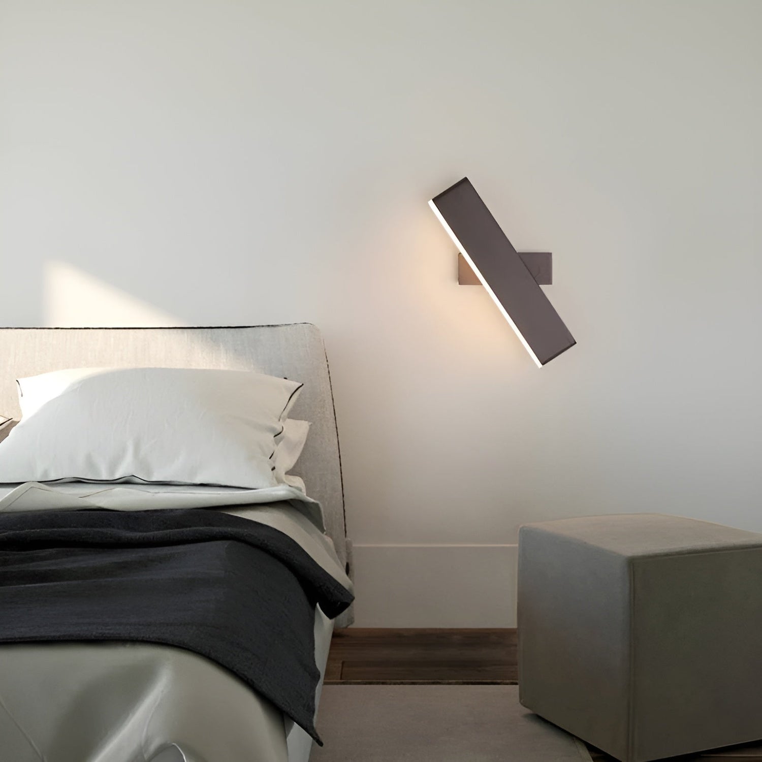 OrbitBeam Ljus - Rotbar Minimalistisk LED Vägglampa