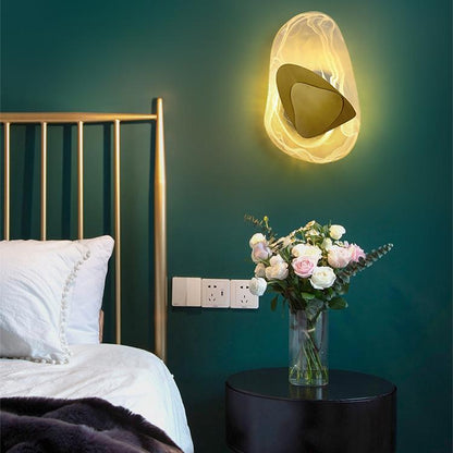 Nordisk Modern Kristall Vägglampa - Elegans &amp; Ljus
