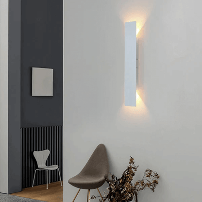 Lunavo Arko | vattentät LED-utomhusvägglampa i aluminium