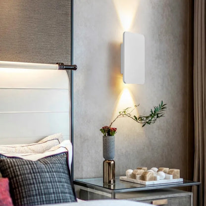 Vägglampa Modern Metall Rektangulär LED Inomhus