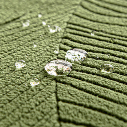 Modern Leaf Jacquard Vattentät Anti-scratch Sofföverdrag