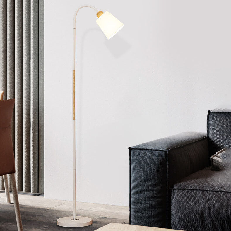 Justerbar Skugga Golvlampa med Stabil Järnbas