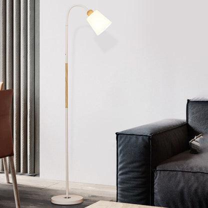 Justerbar Skugga Golvlampa med Stabil Järnbas