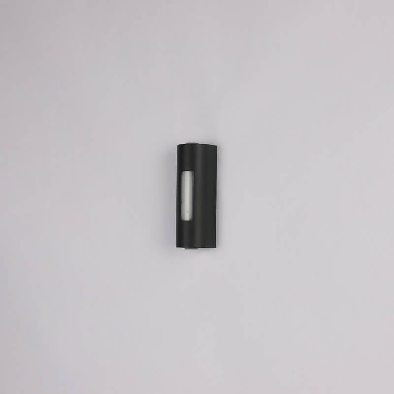 Modern minimalistisk cylindrisk LED-utomhusvägglampa