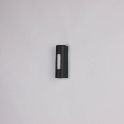 Modern minimalistisk cylindrisk LED-utomhusvägglampa