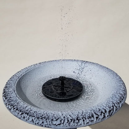 Mini solardriven vattenfontän