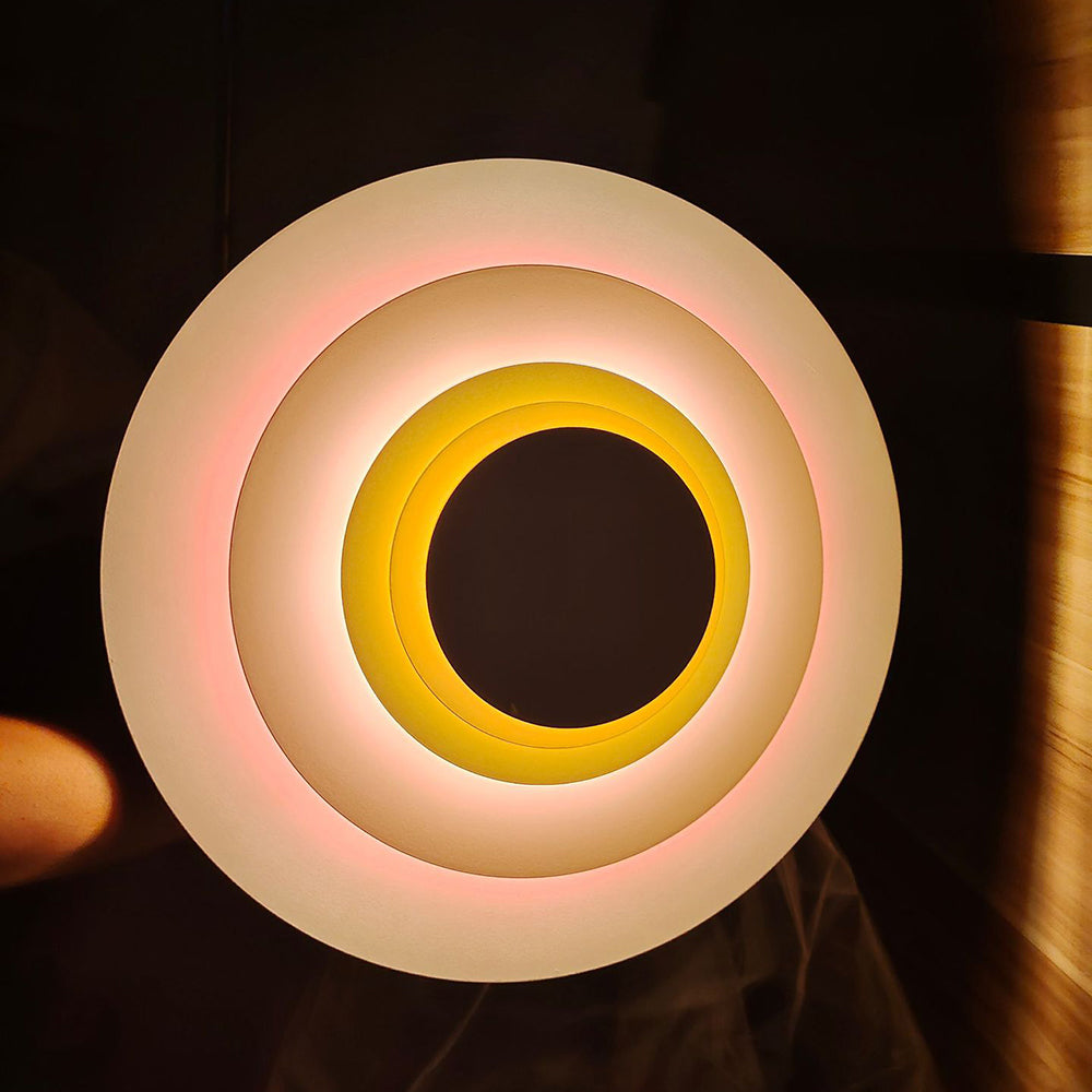 Morandi Modern Design LED Vägglampa Rosa/Blå/Gul Vardagsrum Metal