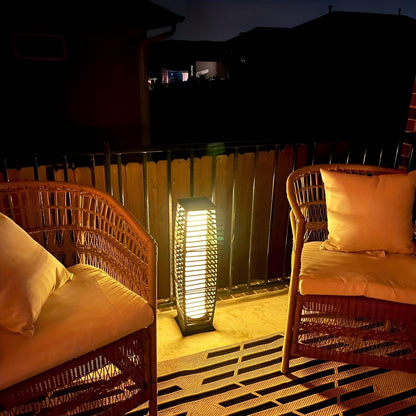 OutdoorShimmer Light - Mångsidig Solcells Utomhus Golvlampa