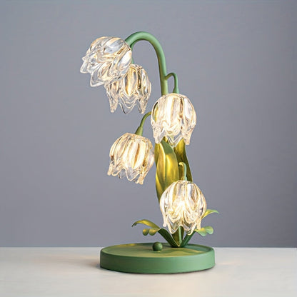 BellBloom - Elegant Bellflower LED Bordslampa