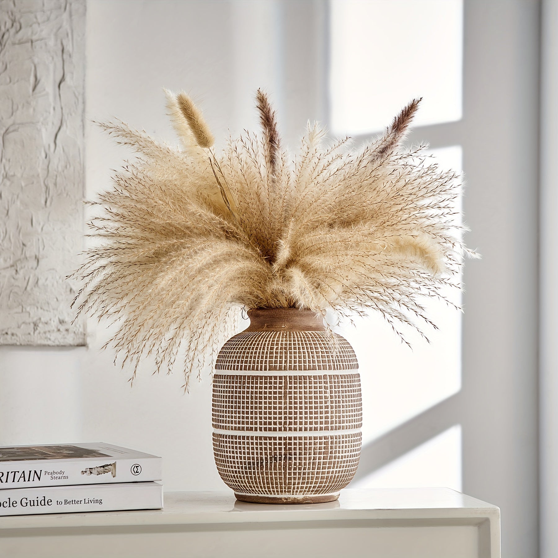 Rustik geometrisk vas - Naturlig atmosfär för ditt hem