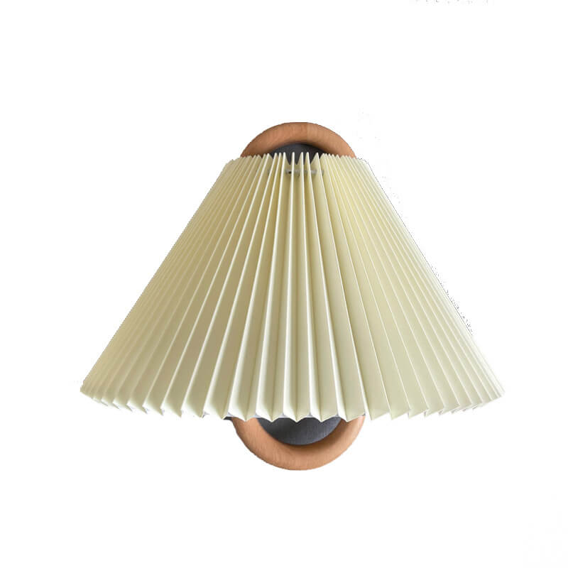 Vägglampa Modern Trä Tyg Sconcelampa