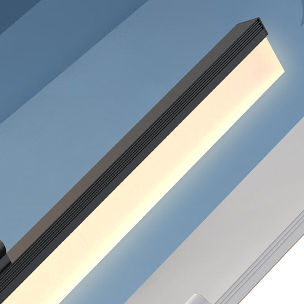 LED Spegel Vägglampa | Svart | Samtida | Enkel Järn &amp; Plast | Dimmbar 8–24 W – Brick by Brick