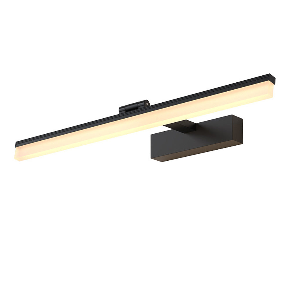 LED Spegel Vägglampa | Svart | Samtida | Enkel Järn &amp; Plast | Dimmbar 8–24 W – Brick by Brick