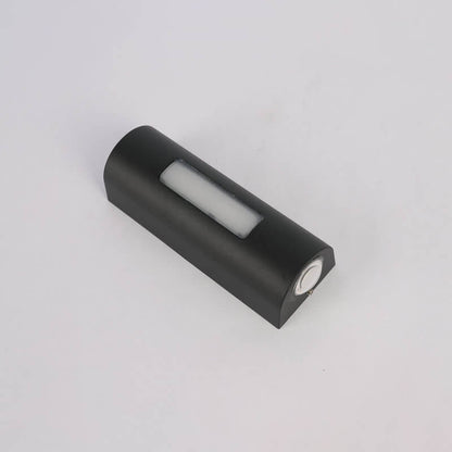 Modern minimalistisk cylindrisk LED-utomhusvägglampa