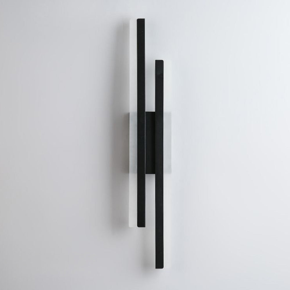 LED Vägglampa Akryl Metall Väggsconslampa Belysningsarmatur