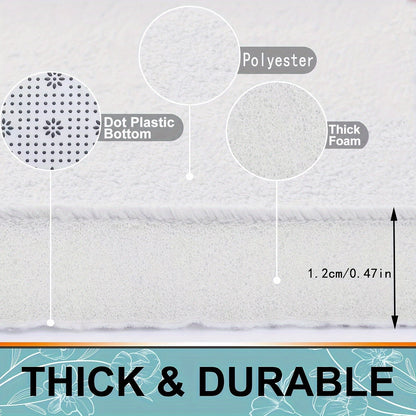 Persisk-inspirerade badrumsmattor set – Absorberande och halkfria