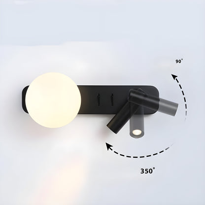 EclipseBeam Light - Dekorativ Månevägglampa