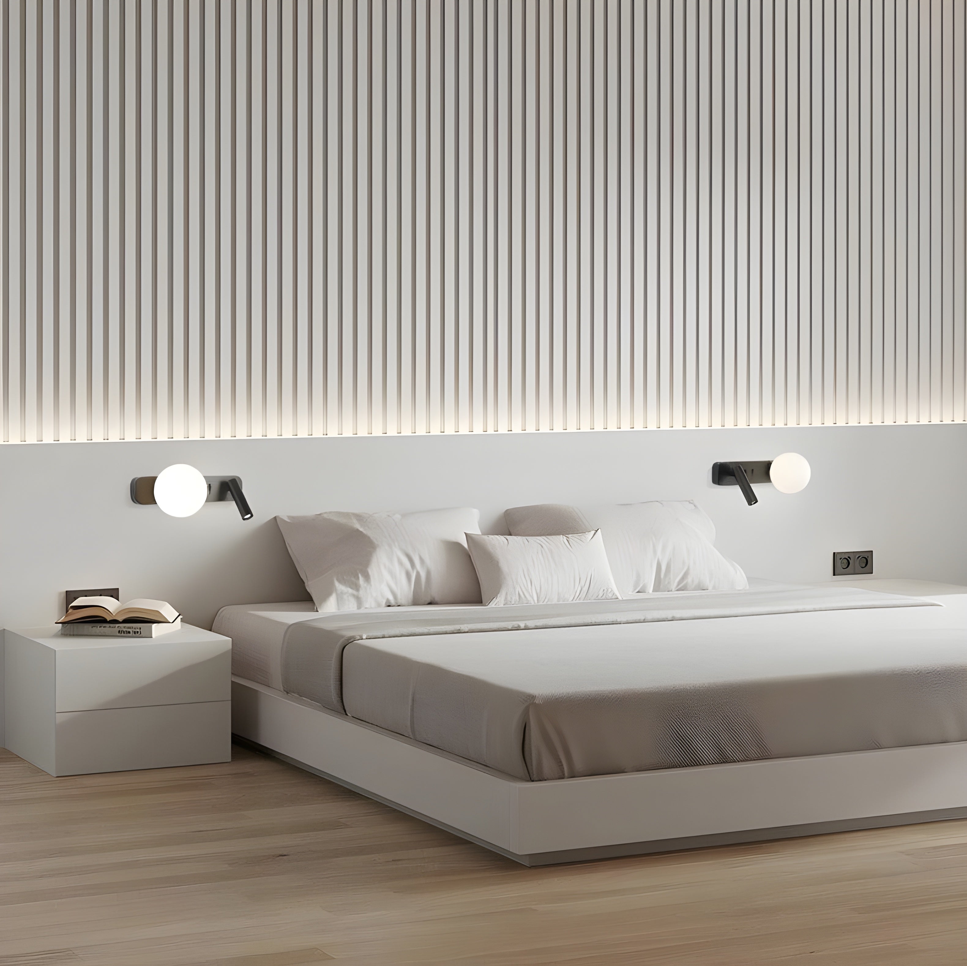 EclipseBeam Light - Dekorativ Månevägglampa