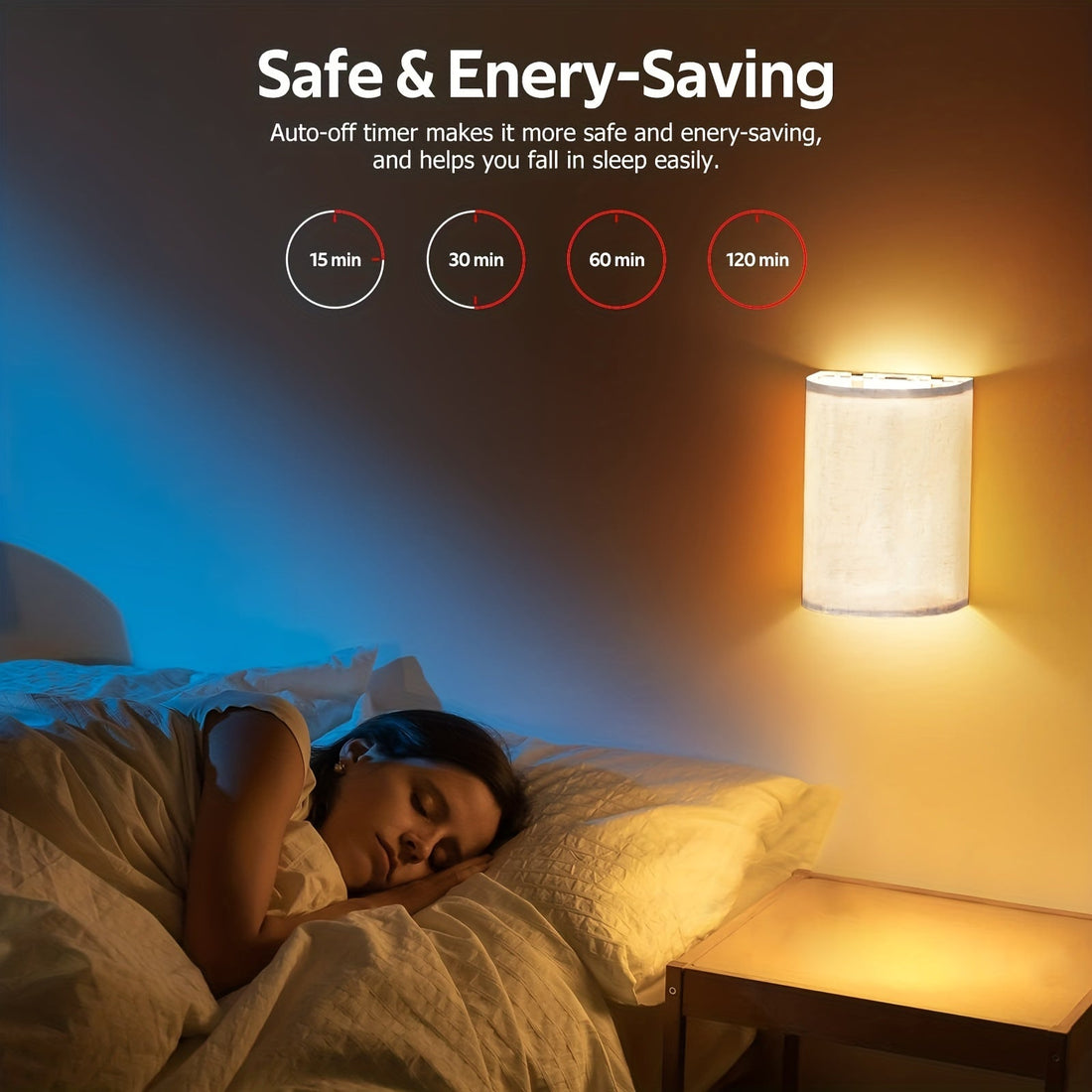 Magnetisk Vägglampa Set - Atmosfärisk Belysning i Alla Rum