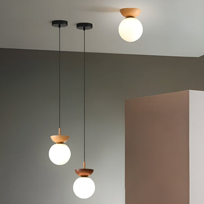 BalconyBloom Light - LED-taklampa i japansk stil