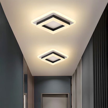 fyrkantig LED-taklampa | 24W | modern infälld | 2.76&quot;x7.87&quot; | Brick by Brick