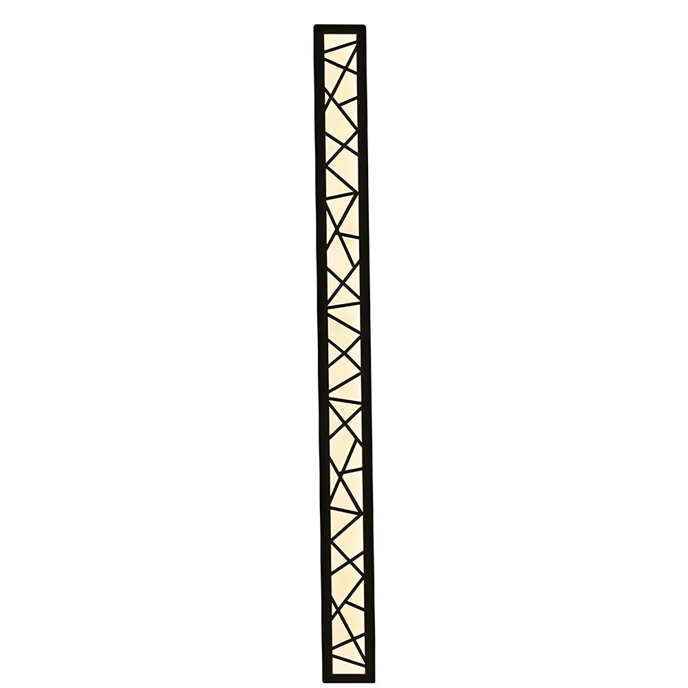 Utomhus Vattentät Vägglampa | 15.7–59 x 3.1 in | LED IP65 Lång Järn &amp; Akryl Exteriör Armatur | Brick by Brick