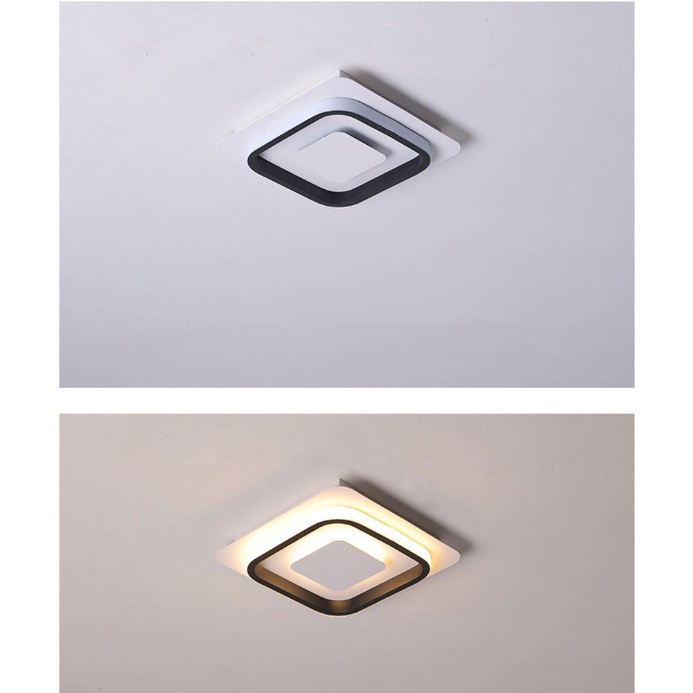 LED Taklampa Modern Geometrisk Inbyggd Montering