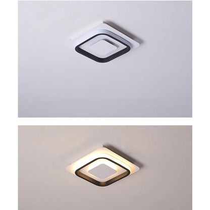 LED Taklampa Modern Geometrisk Inbyggd Montering