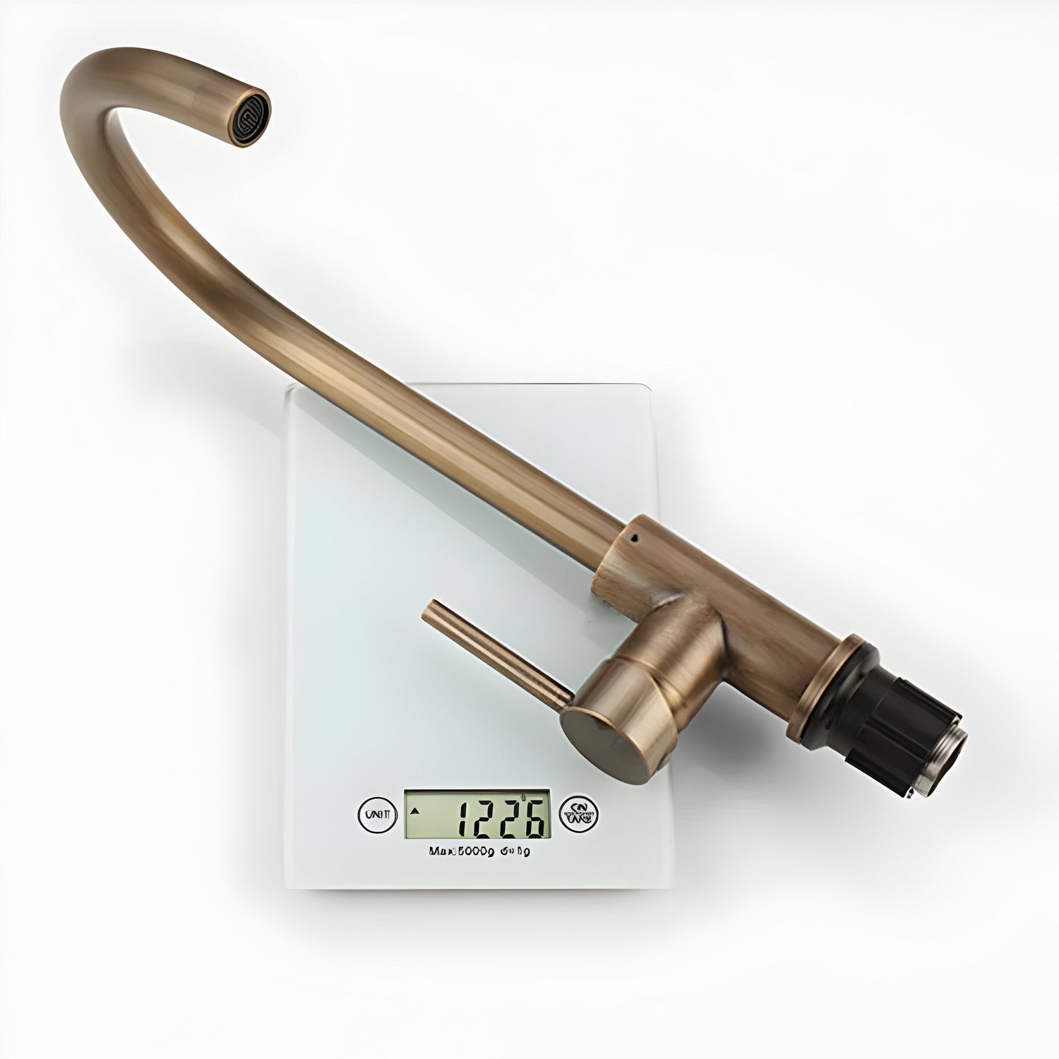 TapWise Köksblandare – Enkel Spaksmixer Tillverkad av Solitt Mässing