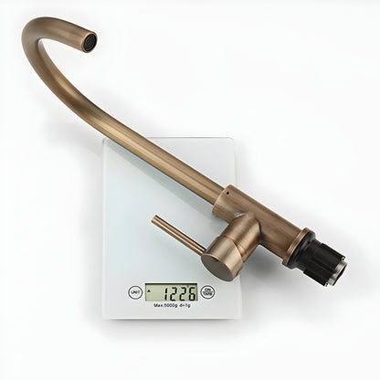 TapWise Köksblandare – Enkel Spaksmixer Tillverkad av Solitt Mässing