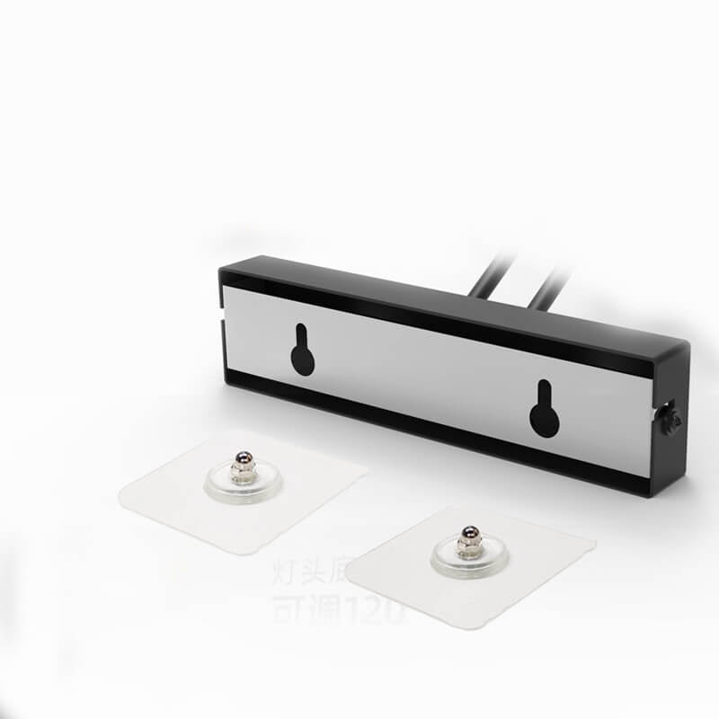 Minimalistisk justerbar LED-vägglampa i balkform för badrum