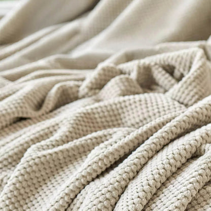 Mjuk korduray varm våffelväv sofföverdrag för komfort