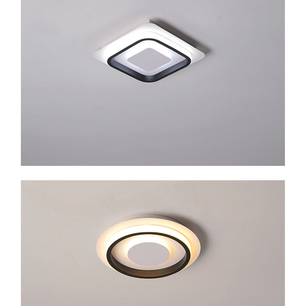 LED Taklampa Modern Geometrisk Inbyggd Montering
