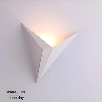 OrigamiGlow Light - Minimalistisk Origami Triangelformad LED Vägglampor