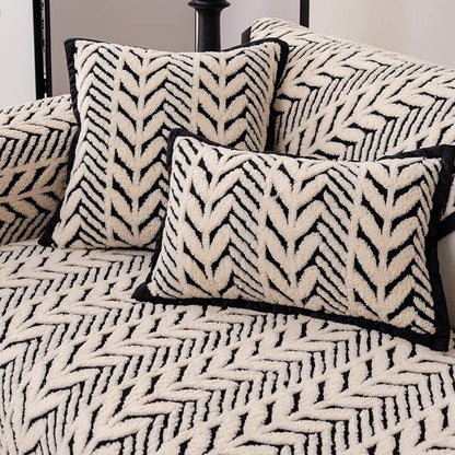 Premium Varm Vetekudde Plush Anti-Slip Sofföverdrag