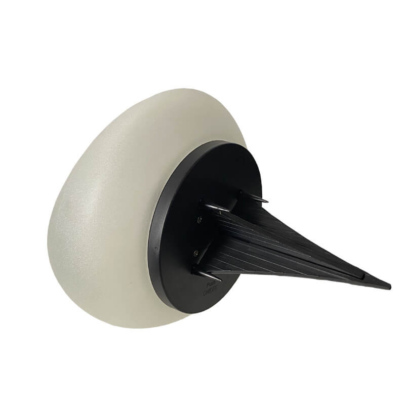 Rayvia Solar Pebble LED Landskapsljus - Modern Utomhus Solar Trädgårdsbelysning