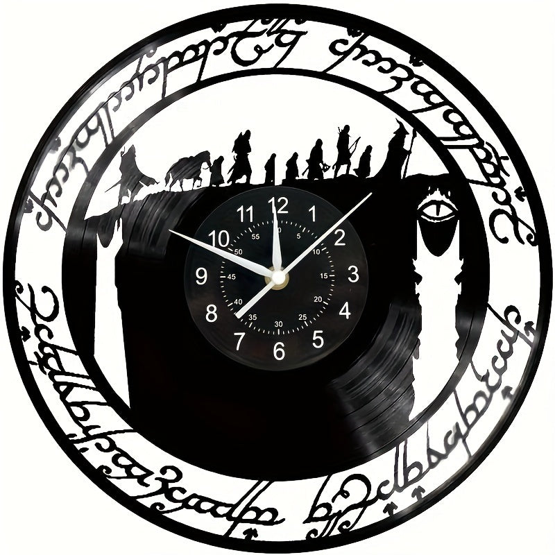 MythicWarrior - Stilla Vinyl Väggklocka