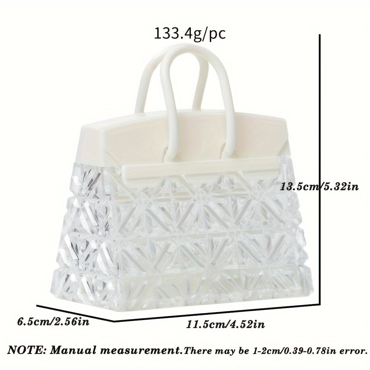 GlowSquare - Chic LED Bordslampa med Modern Polerad Yta