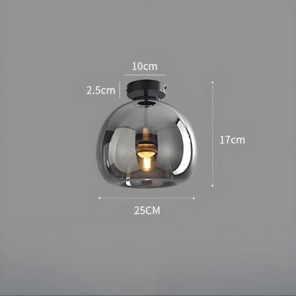 LustroCeil Light - Minimalistisk Glas-Taklampa