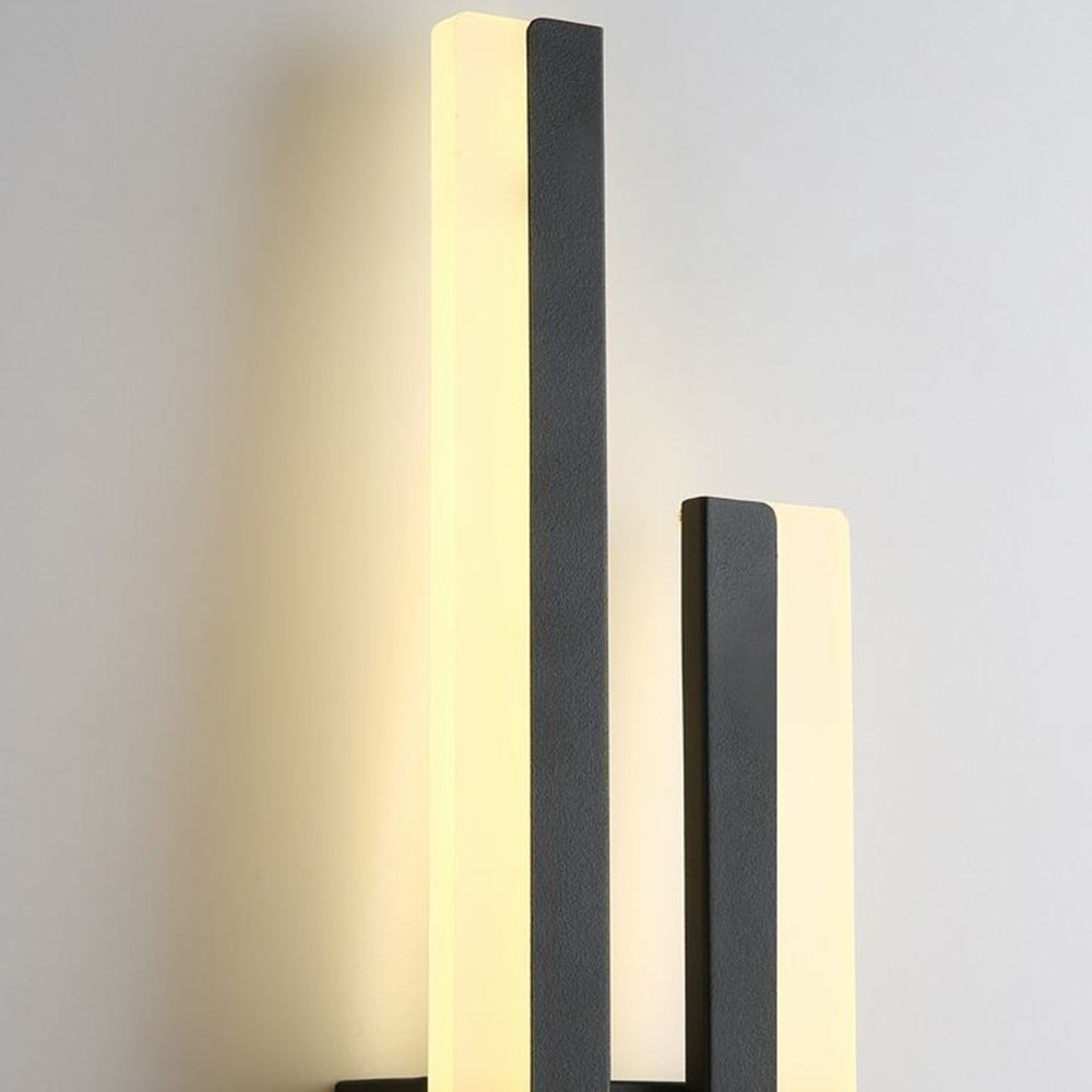Akryl LED Vägglampa | Vardagsrum | Metall-Akryl | 18,9&quot; Armatur | Brick by Brick