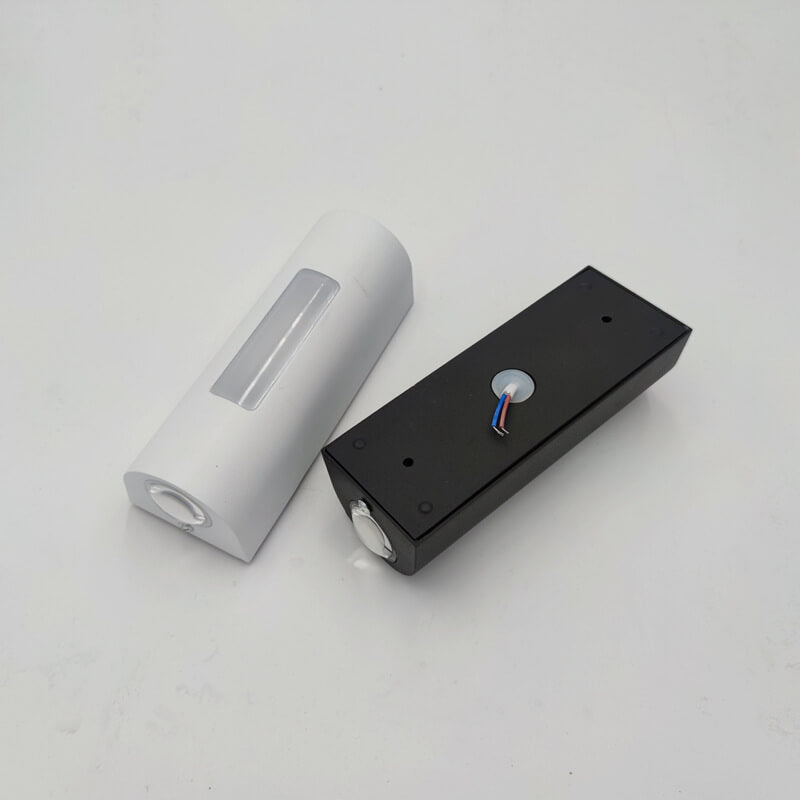 Modern minimalistisk cylindrisk LED-utomhusvägglampa