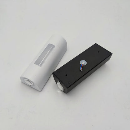 Modern minimalistisk cylindrisk LED-utomhusvägglampa