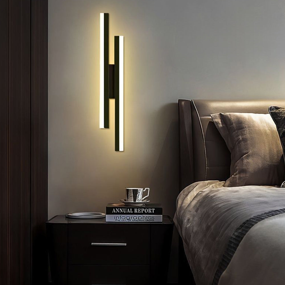 Akryl LED Vägglampa | Vardagsrum | Metall-Akryl | 18,9&quot; Armatur | Brick by Brick