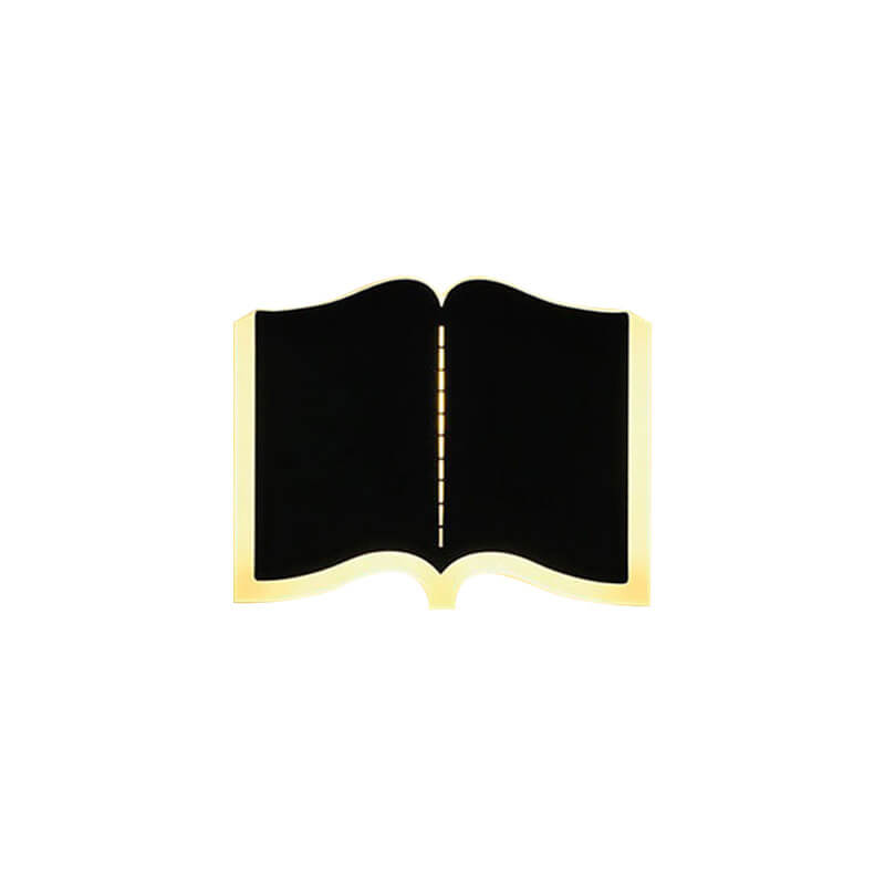 LichtHaus - Bokformad LED-vägglampa med järn