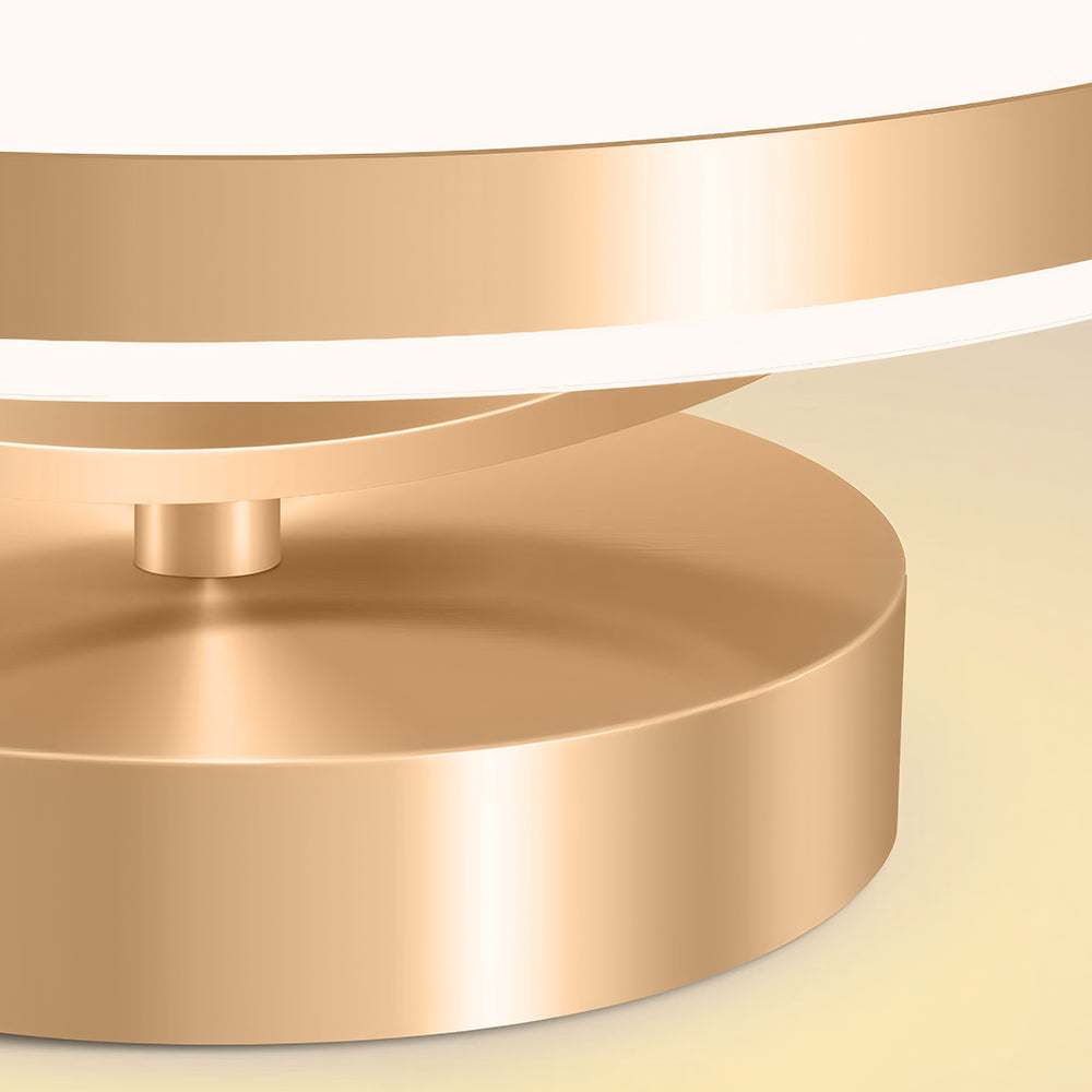 Modern Iron Hallway LED Ceiling Light | 7.87–19.68 in Diameter | Gold Finish Minimalist | Fixture | Brick by Brick