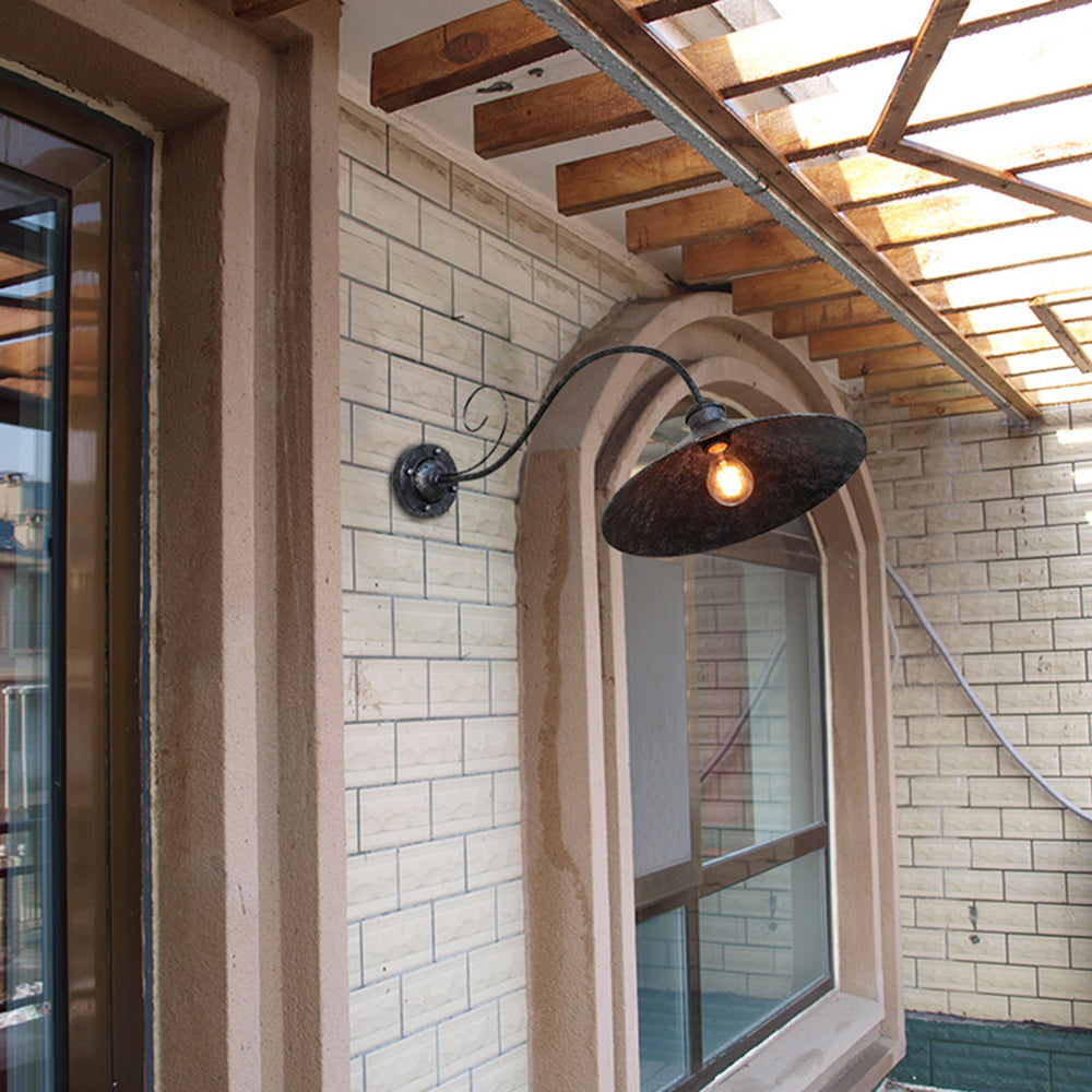 Vattentät Vintage-stil Utomhusljusarmatur, IP65