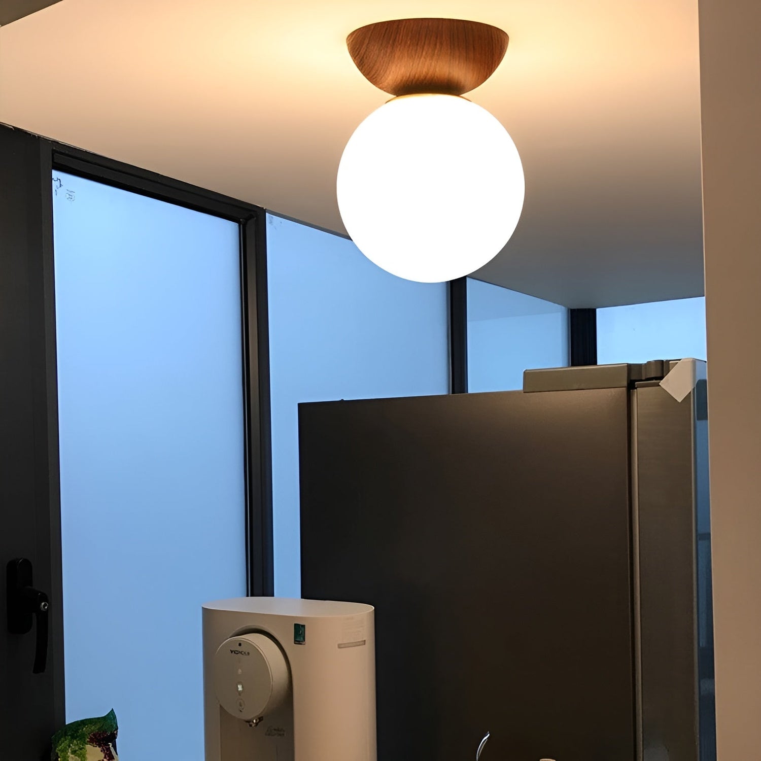 BalconyBloom Light - LED-taklampa i japansk stil