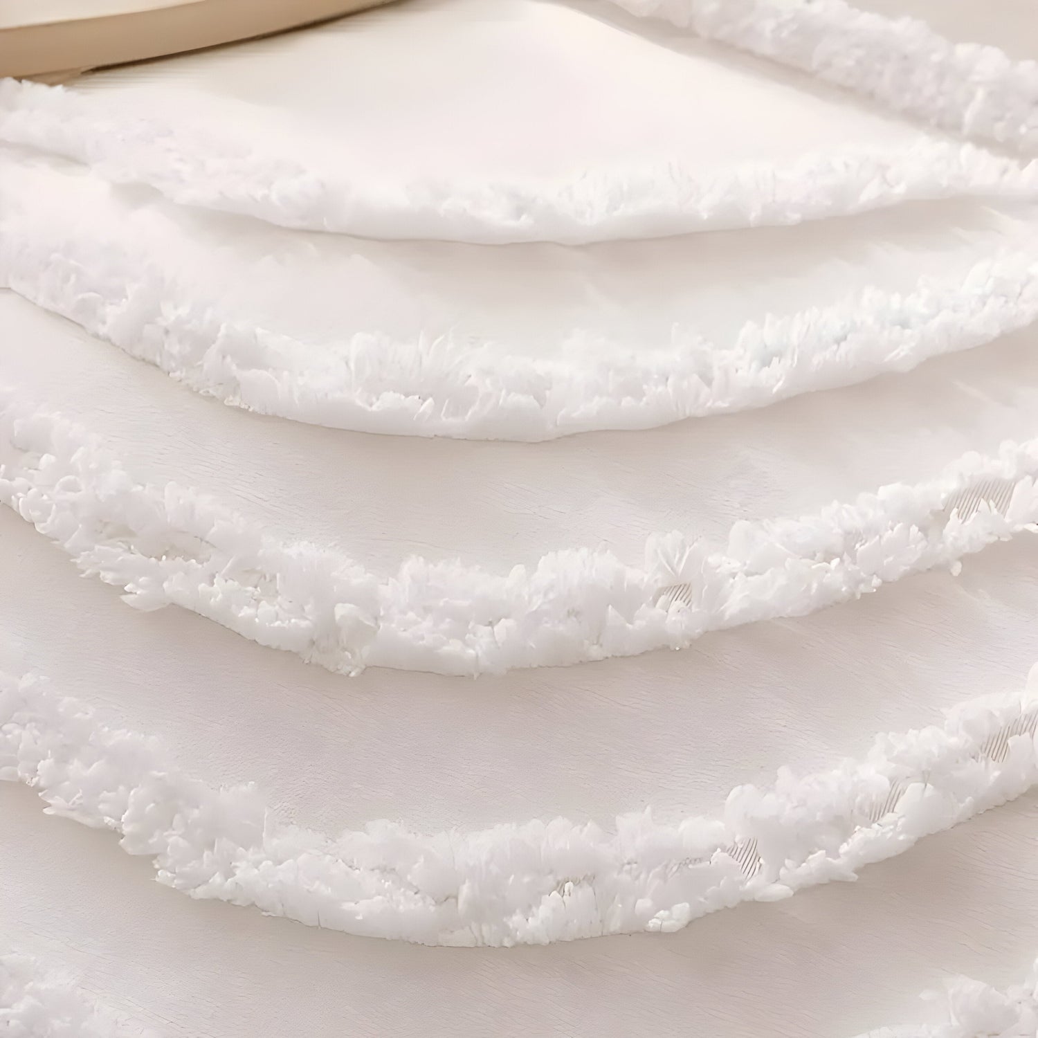 PureHaven Duvet-set - 3 delar Lyxig Randig Klippt Sängöverdrag