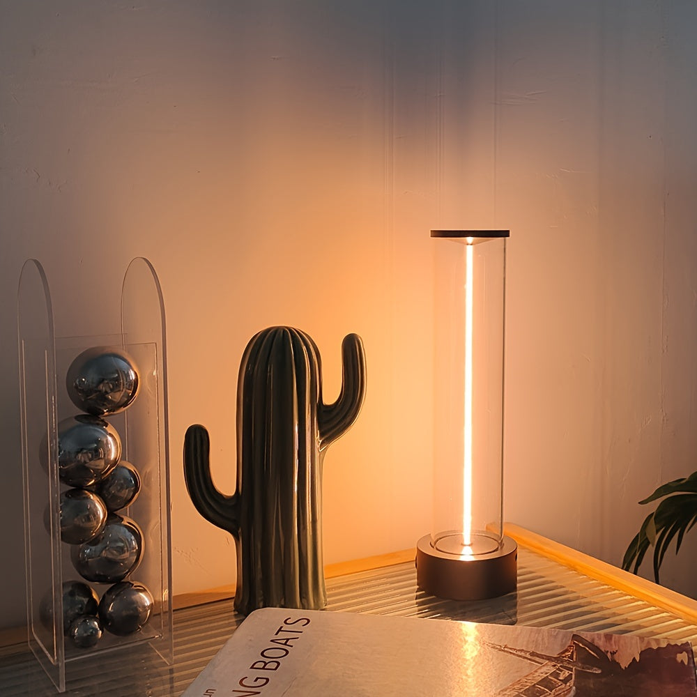 TouchLjus - Trådlös LED Bordslampa med USB Laddport